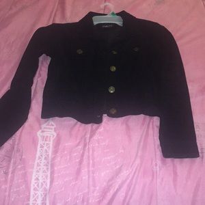 Cute black Suede jacket